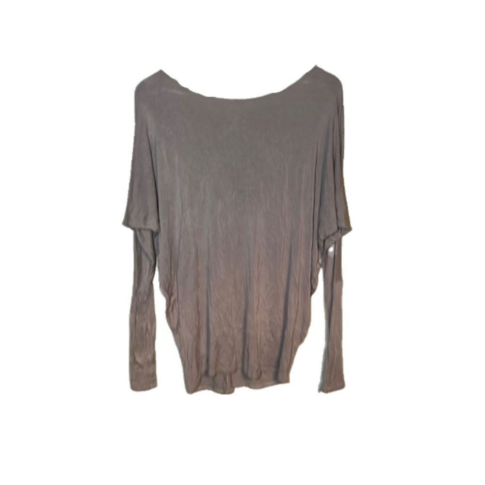 Brenda’s Taupe Boatneck Longsleeve Shirt